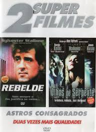 2 Super Filmes: Rebelde - Olhos de Serpente - DVD