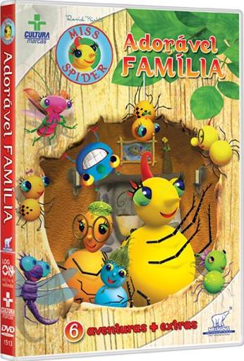 Miss Spider: Adorável Família - DVD
