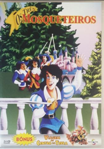 Os Três Mosqueteiros + Viagem ao Centro da Terra - DVD