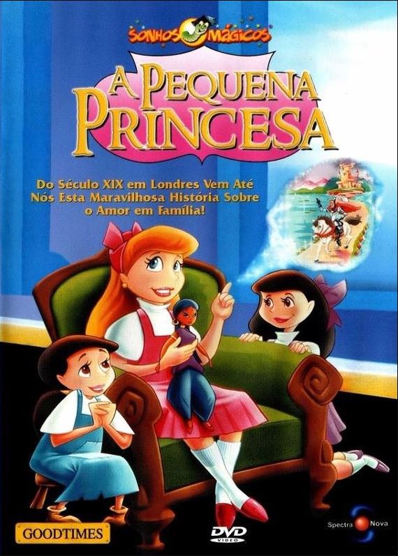 A Pequena Princesa + Bônus: A Polegarzinha - DVD