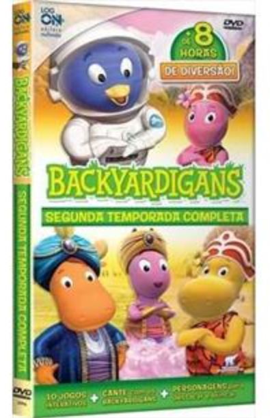 DVD Menu dos Backyardigans Cantando com os Backyardigans da Segunda  Temporada 