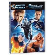 Quarteto Fantástico + Quarteto Fantástico e o Surfista Prateado - DVD