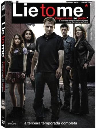 Lie To Me - 3ª Temporada Completa - 4 Discos - C/Luva - DVD