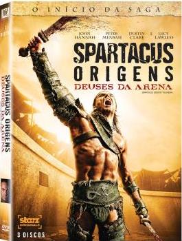 Spartacus Origens - Deuses da Arena - 3 Discos - DVD