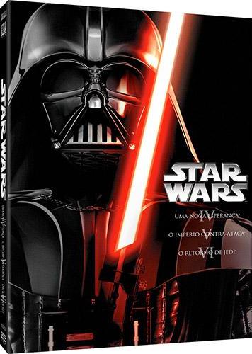 Star Wars Trilogia: Uma Nova Esperança + O Imério Contra-Ataca + O Retorno de Jedi - DVD