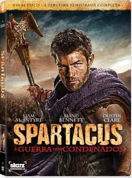Spartacus - Guerra dos Condenados - 4 Discos - C/Luva - DVD