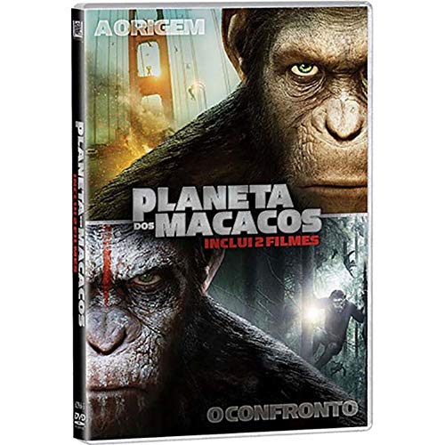 PLANETA DOS MACACOS - A Origem + Planeta Dos Macacos - 2 DISCOS - DVD