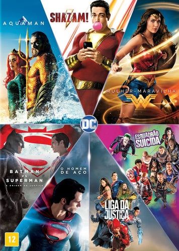 Coleção DC: 7 Filmes - DVD