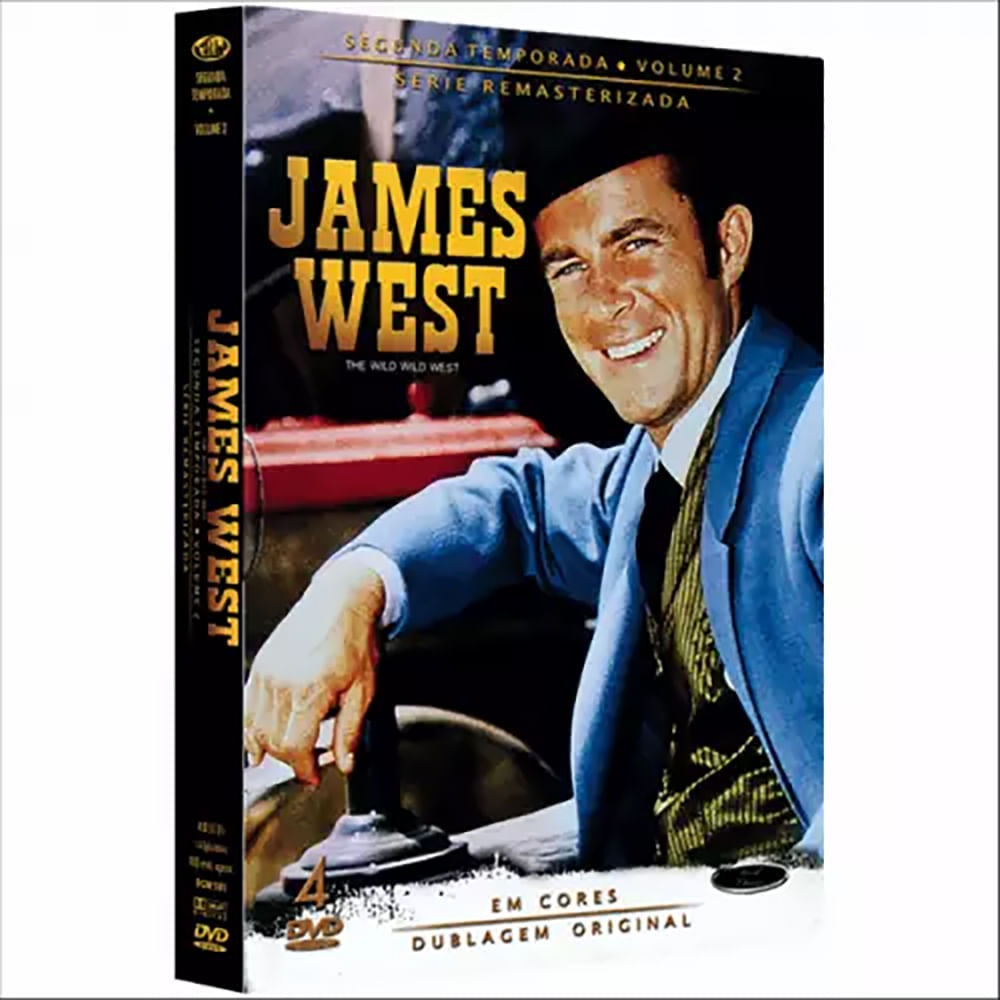JAMES WEST: 2ª TEMPORADA VOL. 2 - DVD
