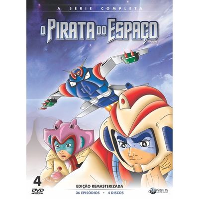 O Pirata do Espaço - A Série Completa - DVD