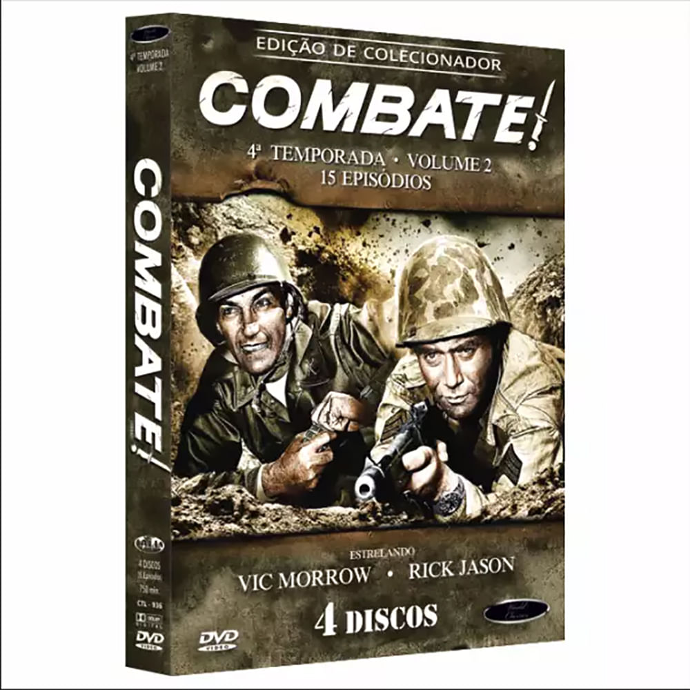COMBATE! - 4ª TEMPORADA - 2º VOLUME - DVD