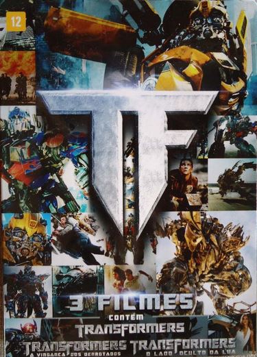 Transformers: 3 Filmes - 3 Discos - C/Luva - DVD