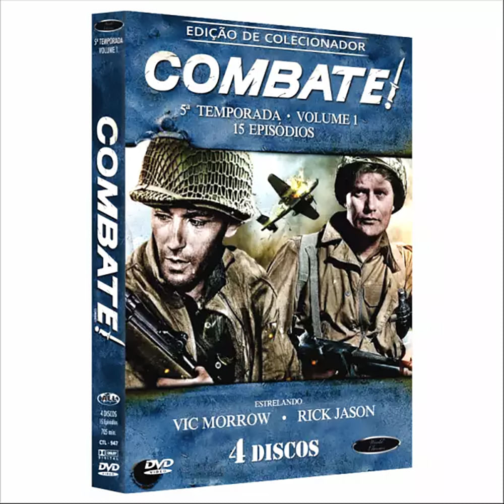 COMBATE! - 5ª TEMPORADA - 1º VOLUME- DVD