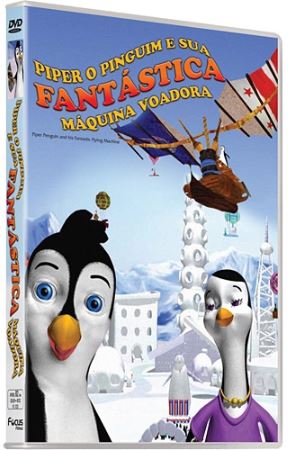 Piper o Pinguim e sua Fantástica Maquina Voadora - DVD