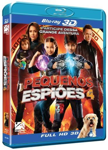 Pequenos Espiões 4 - Blu Ray 3D