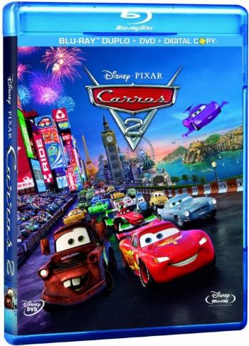 Carros 2 - Blu Ray Duplo + DVD + Copia Digital