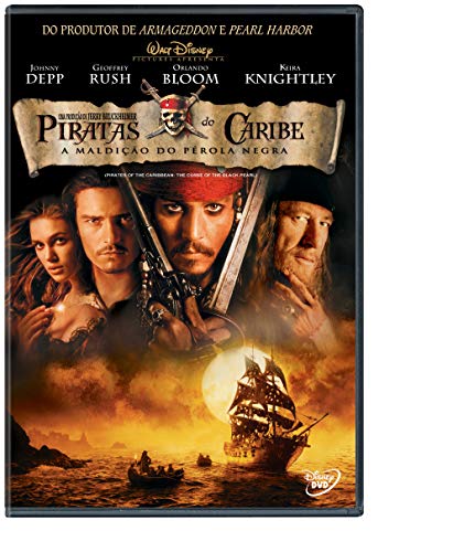 PIRATAS DO CARIBE - A MALDIÇÃO DO PÉROLA NEGRA - DVD