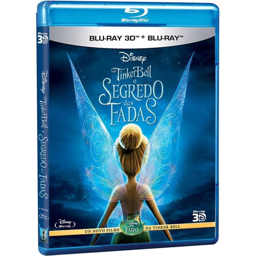 Tinker Bell o Segredo das Fadas - Blu Ray 3D + Blu Ray