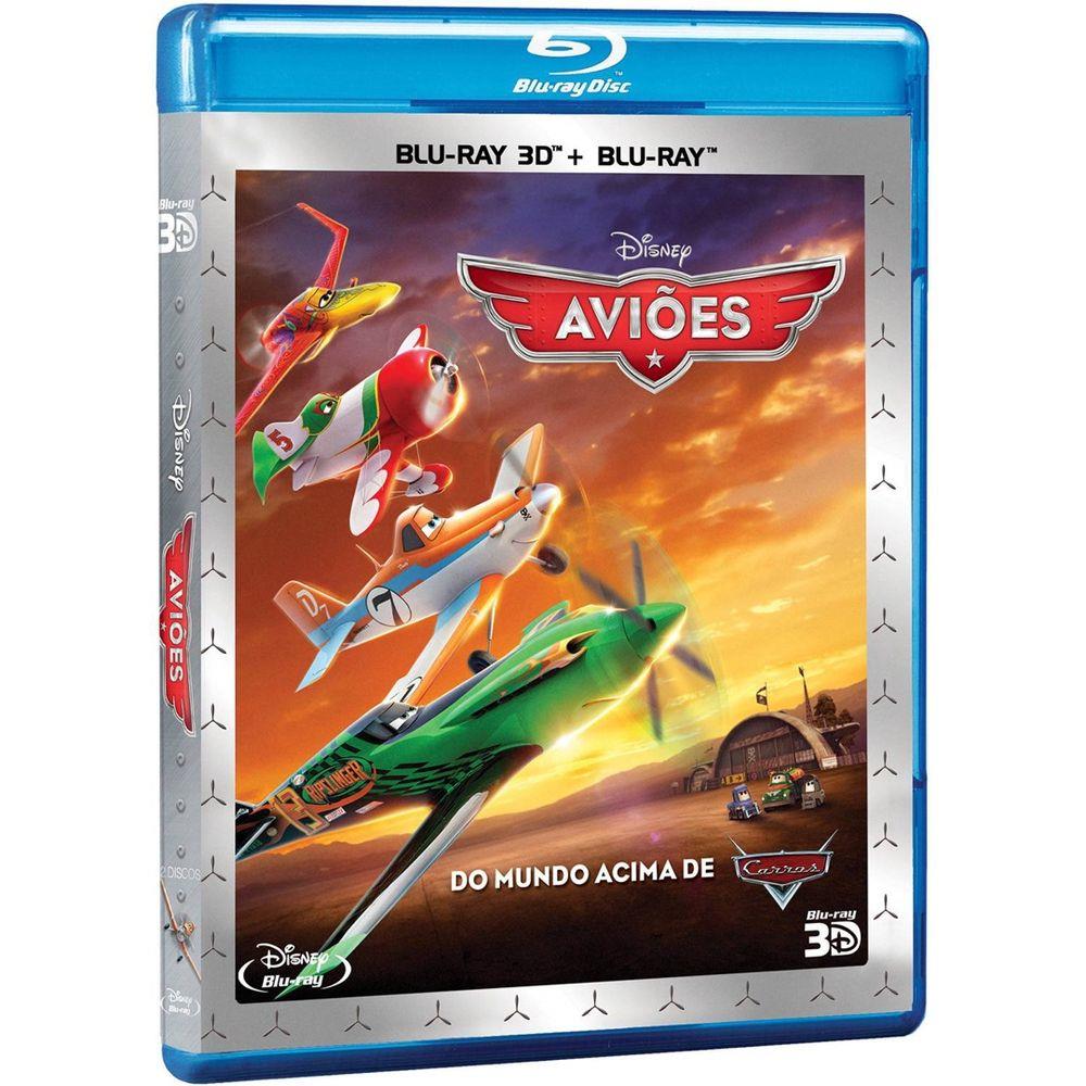 Aviões - Blu Ray 3D + Blu Ray