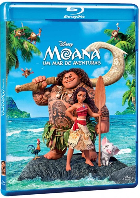 Moana: Um Mar de Aventuras - Blu Ray