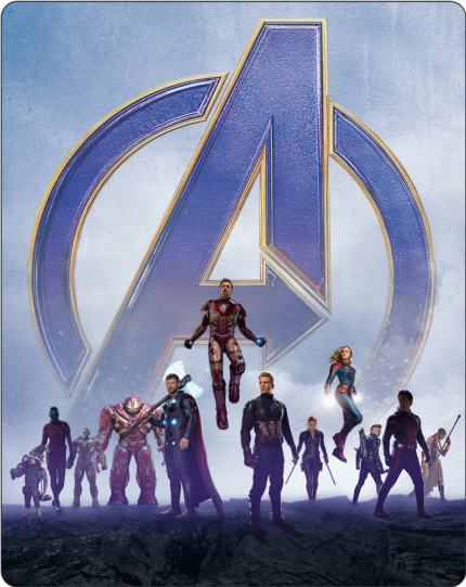 Vingadores: Ultimato - Blu Ray ULTRA HD - Steelbook