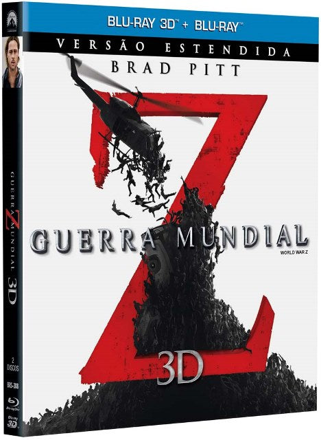 Guerra Mundial Z - Blu Ray 3D + Blu Ray
