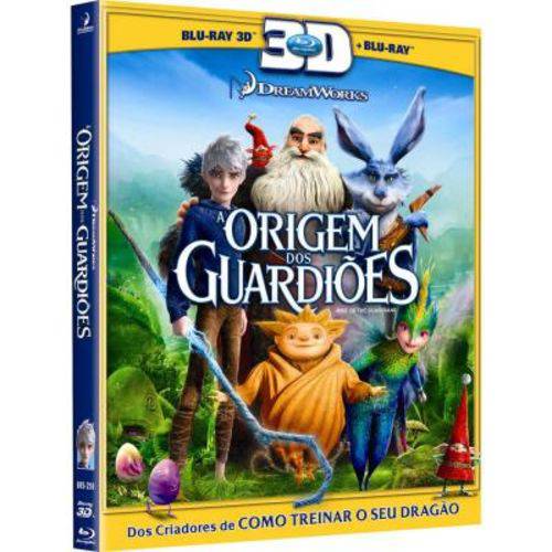 A Origem dos Guardiões - Blu Ray 3D + Blu Ray
