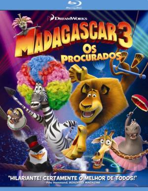 Madagascar 3: Os Procurados - Blu Ray