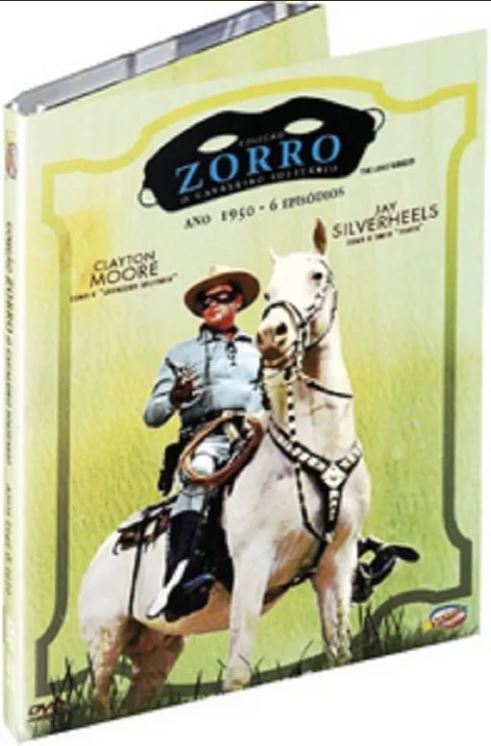 Coleção Zorro: O Cavaleiro Solitário - Ano 1950 - 6 Episódios - DVD