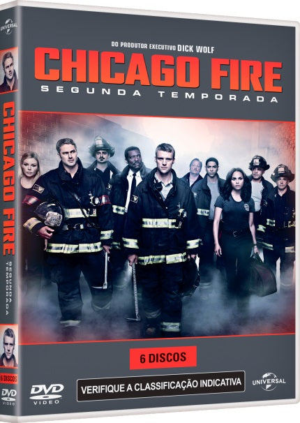Chicago Fire - 2ª Temporada - 6 Discos - C/Luva - DVD