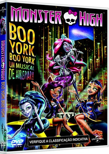 Monster High: Boo York um Musical de Arrepiar - DVD