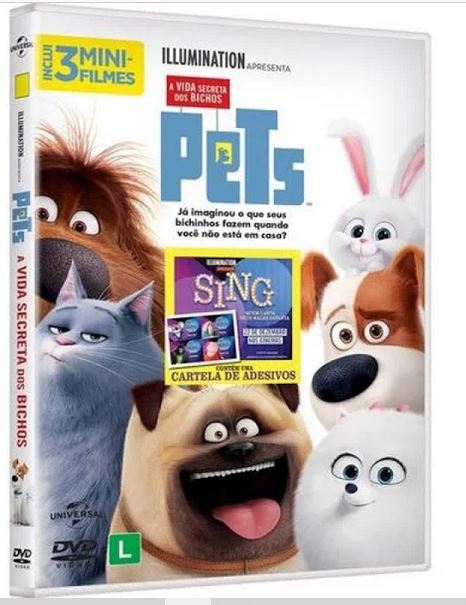 Pets: A Vida Secreta dos Bichos - DVD