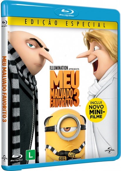 Meu Malvado Favorito 3 - Blu Ray