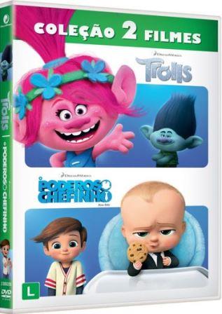 Coleção 2 Filmes: Trolls + O Poderoso Chefinho - DVD