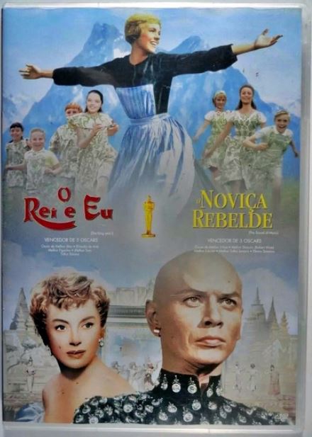 O Rei e Eu + A Noviça Rebelde - DVD