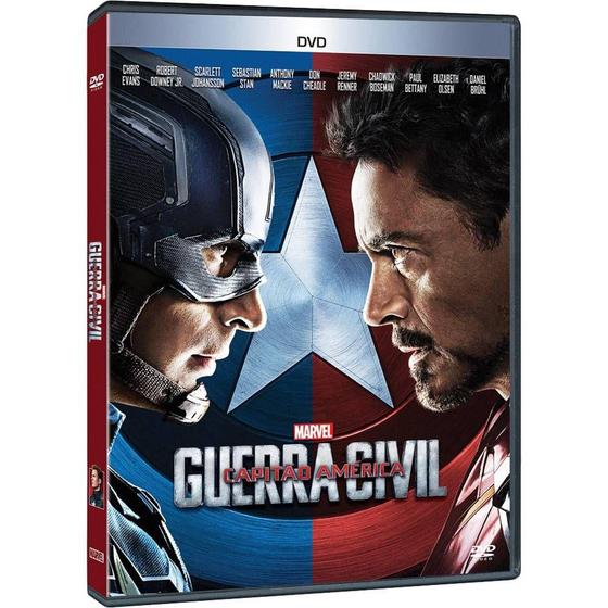 CAPITÃO AMÉRICA: GUERRA CIVIL - DVD