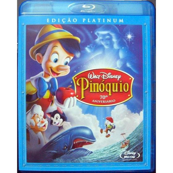 PINÓQUIO EDIÇÃO PLATINUM - Blu Ray