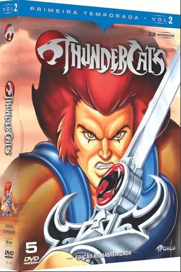 Thundercats - Primeira temporada Temporada - Vol. 2 DVD