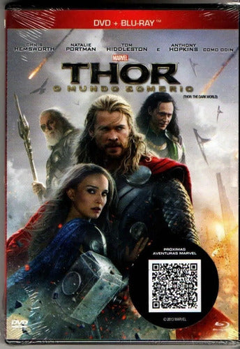 THOR O MUNDO SOMBRIO - Dvd + Blu-Ray