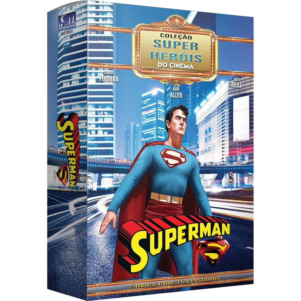 Coleção Super Heróis Do Cinema - Superman - BOX
