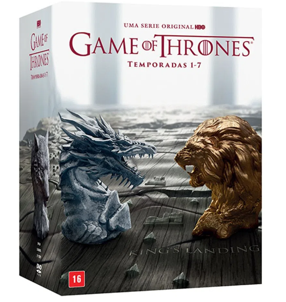 COLEÇÃO GAME OF THRONES - 1ª A 7ª TEMPORADA DVD