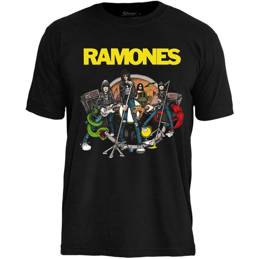 Camiseta Ramones Banda