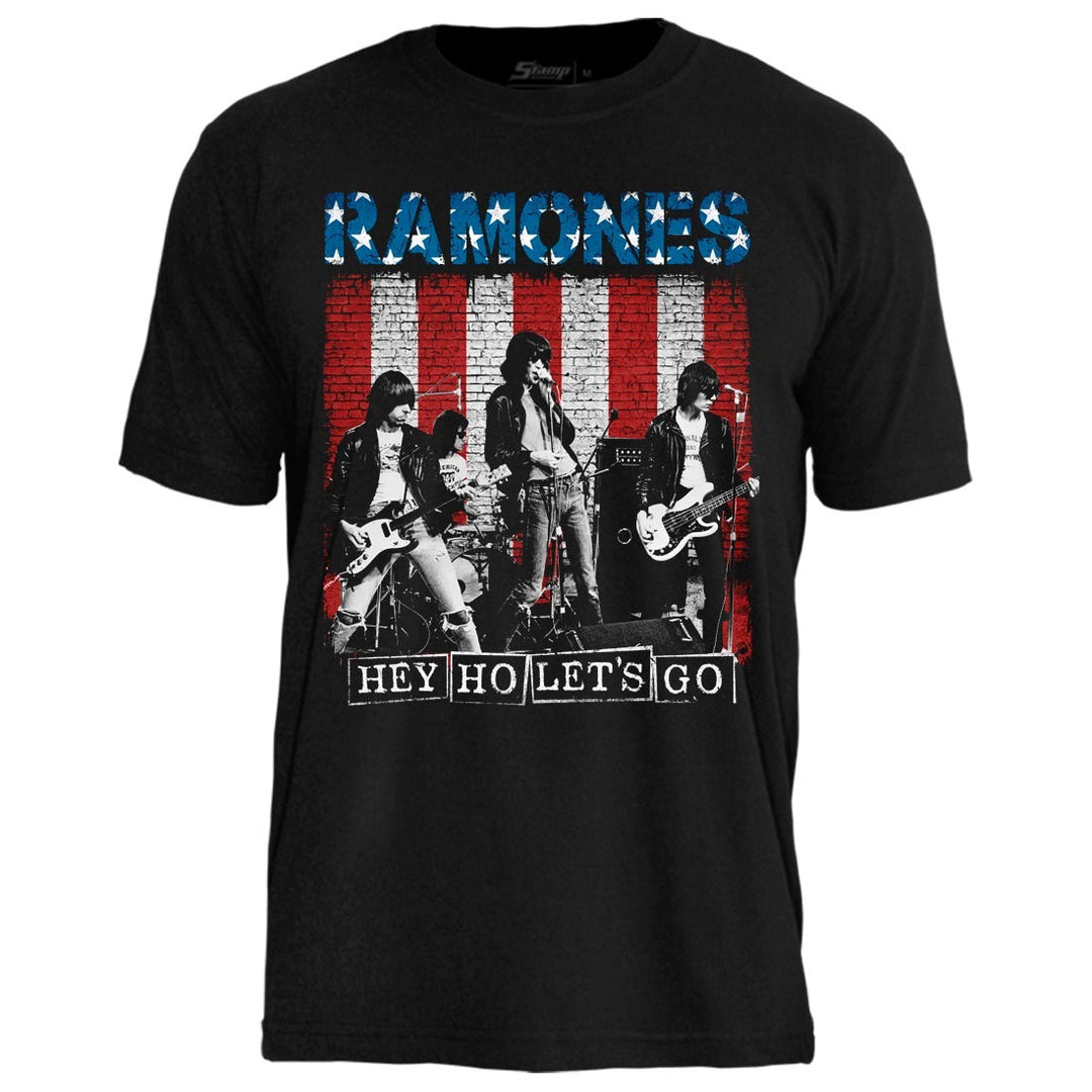 Camiseta Ramones Hey, Oh, Lets Go