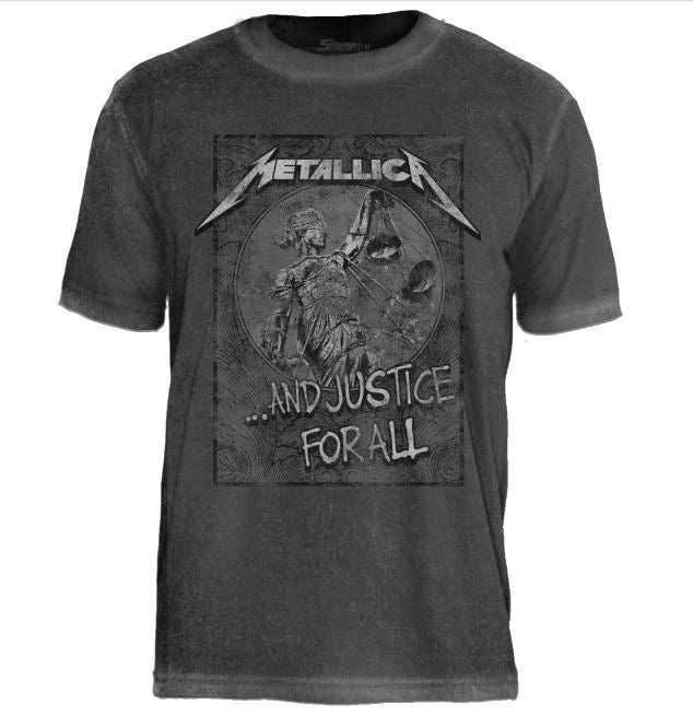 Camiseta Especial Metallica Justice Seal