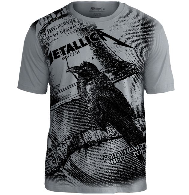 Camiseta Especial Metallica Justice Seal