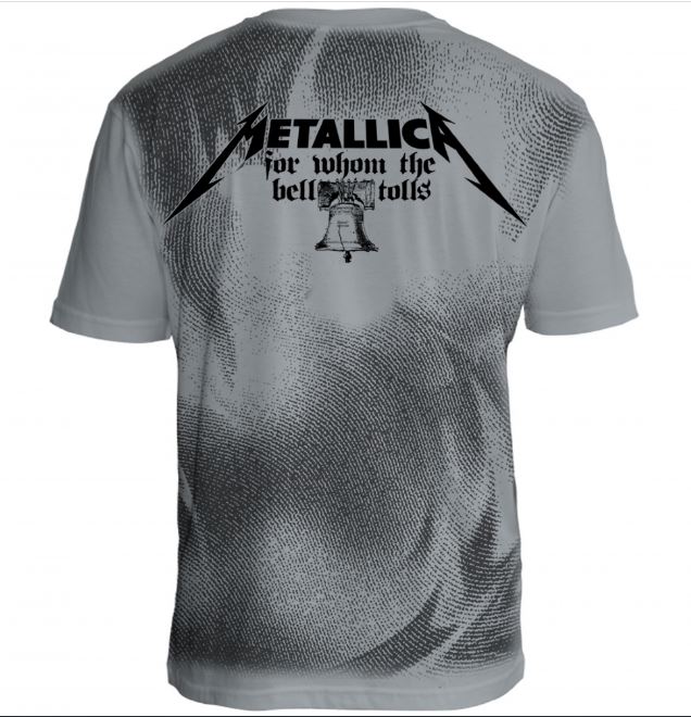 Camiseta Especial Metallica Justice Seal