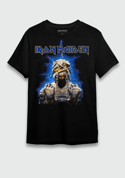 Camiseta Iron Maiden World Slavery Tour