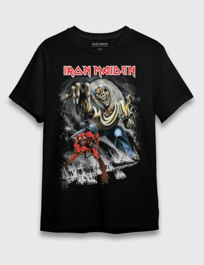 Camiseta Iron Maiden The Number of The Beast