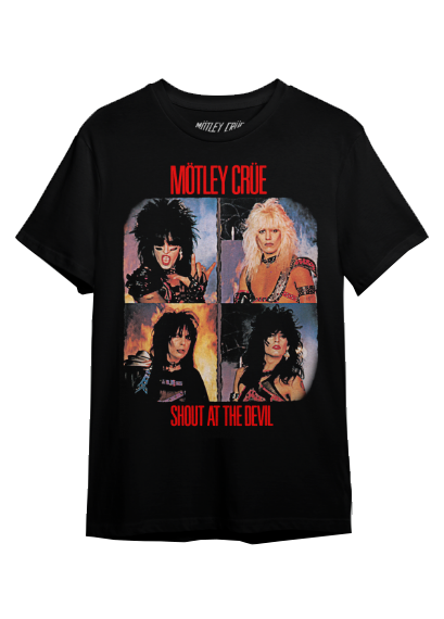 Camiseta Mötley Crüe Shout at the Devil
