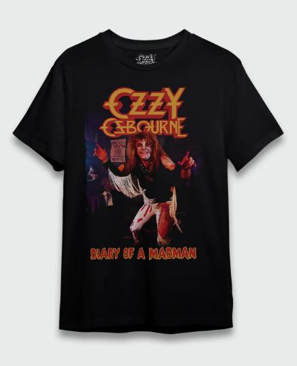 Camiseta Ozzy Osbourne - Diary of a Madman
